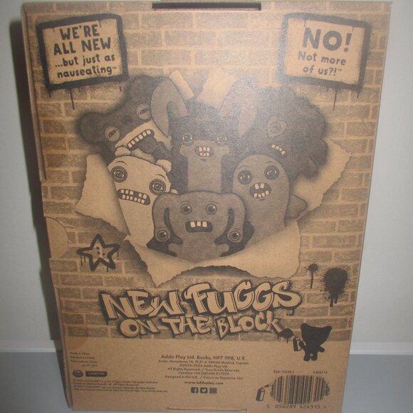 Fuggler New Fuggs On The Block - Scarescome Square Bear - NIBox - Picture 5 of 8